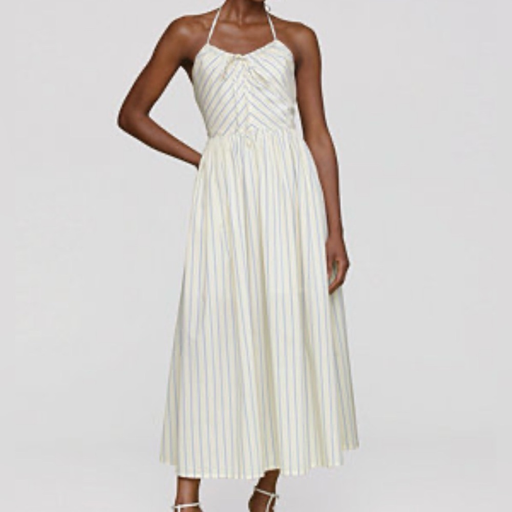 Avec Les Filles Halter Dress